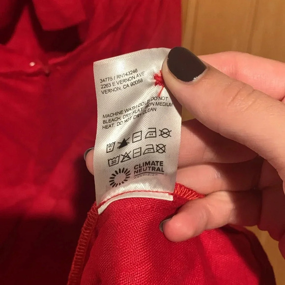 Reformation Red Midi Dress - Picture 6 of 6